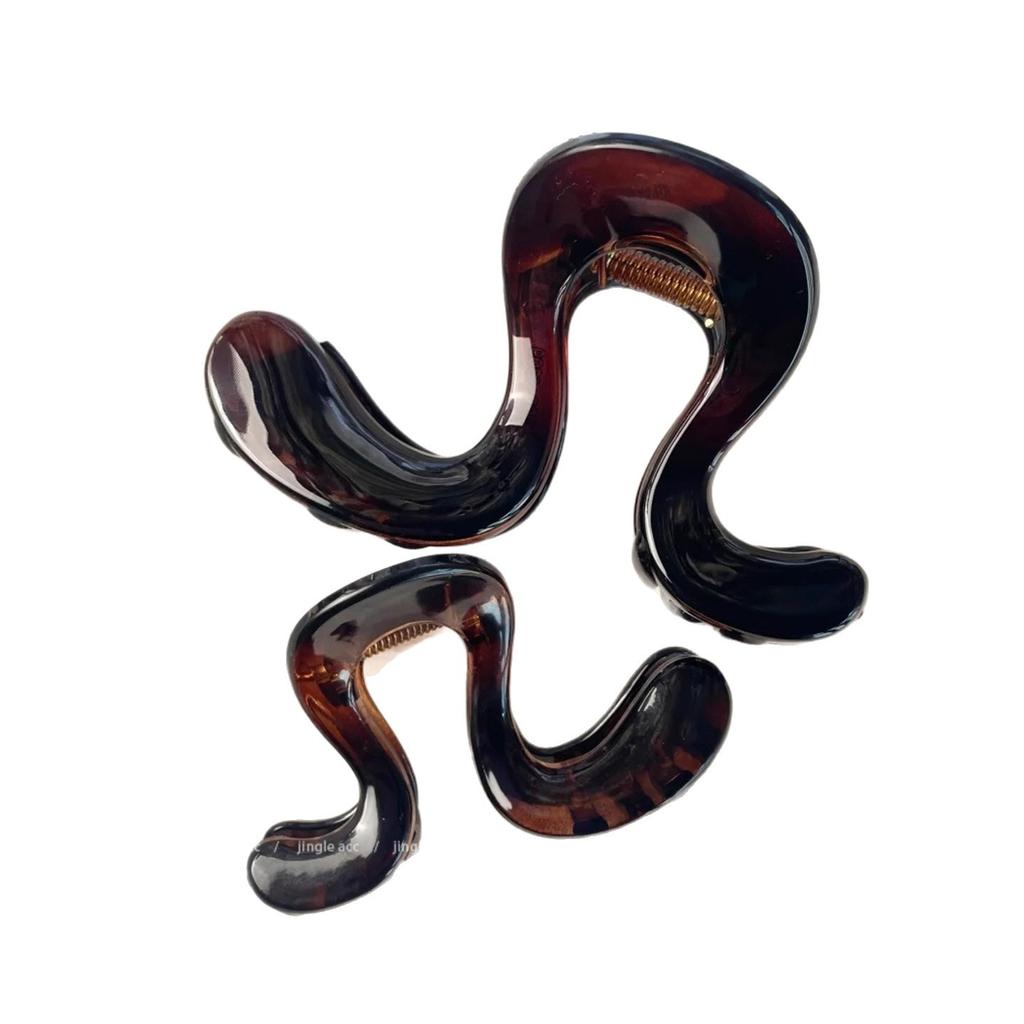 Fashion High End Sense New Shark Clips for Women Medium Sized Back of Head Hairpin High Ponytail Fixing Artifact Hair Accessory
