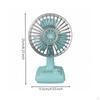 Retro Desk Fan Brushless Motor Vintage Style Personal Selectable Wind Settings Cooling