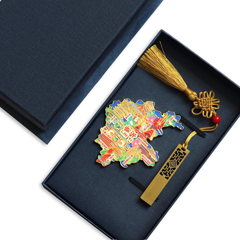 Binzhou Gelber Fluss Turm Magnet, Haifeng Pagode & Zhonghai Park. Kulturtourismus-Geschenk.