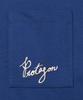 PROTAGON Hand Writhing Logo Long-Sleeved Tee (Blue)