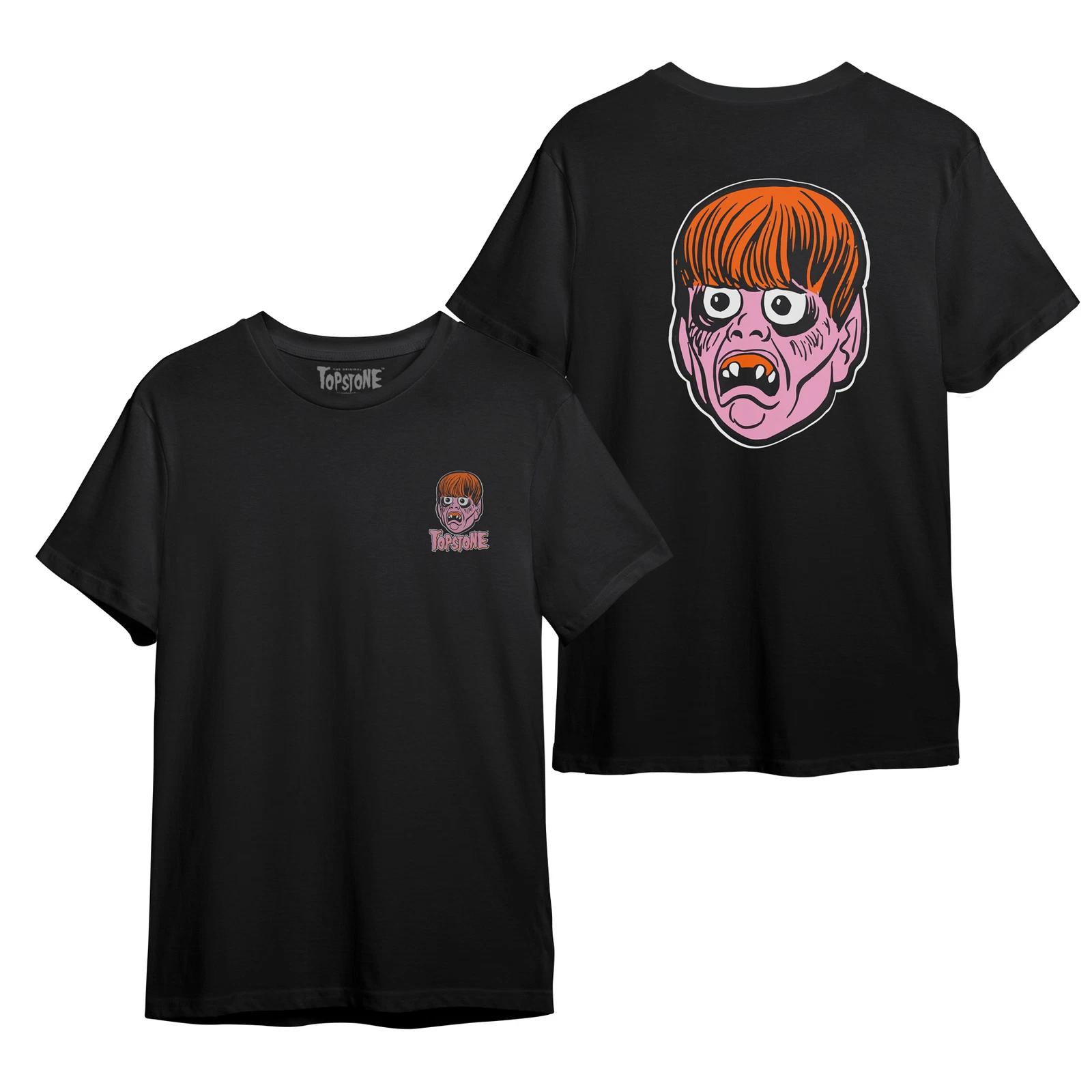 TOPSTONE HORROR Creep Beat T-Shirt Black S-2XL NEW M