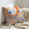 Cushion Cover  Linen  SkinFriendly Soft Decorative Case for Sofa Home Decor Cornflower Pillow Cover