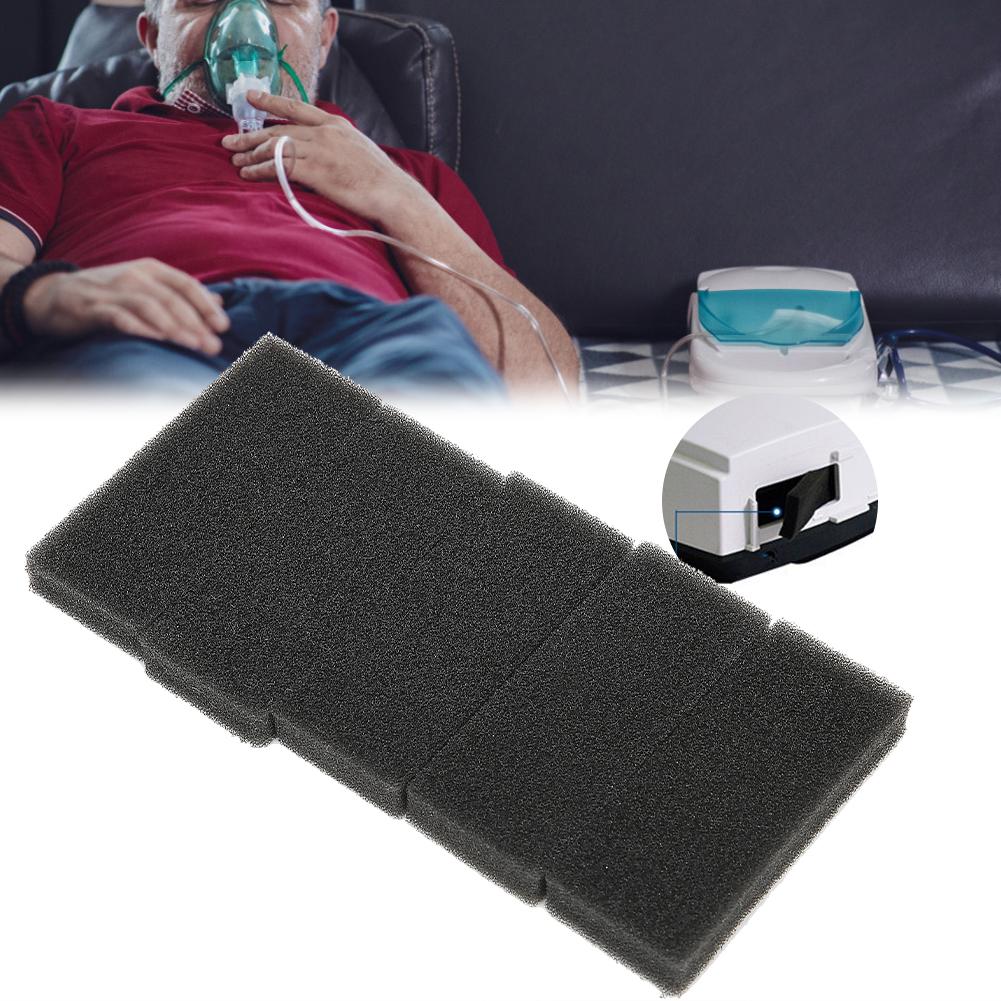 5Pcs Professional Breathing Machine Filter Cotton Replacement AccessoryBlack