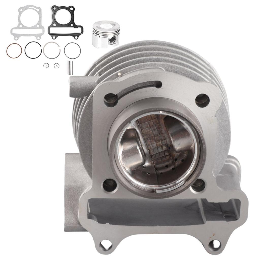 Engine Cylinder Rebuild Kit W Piston Ring Pin Gasket Moped Scooter Fit for GY6 80CC