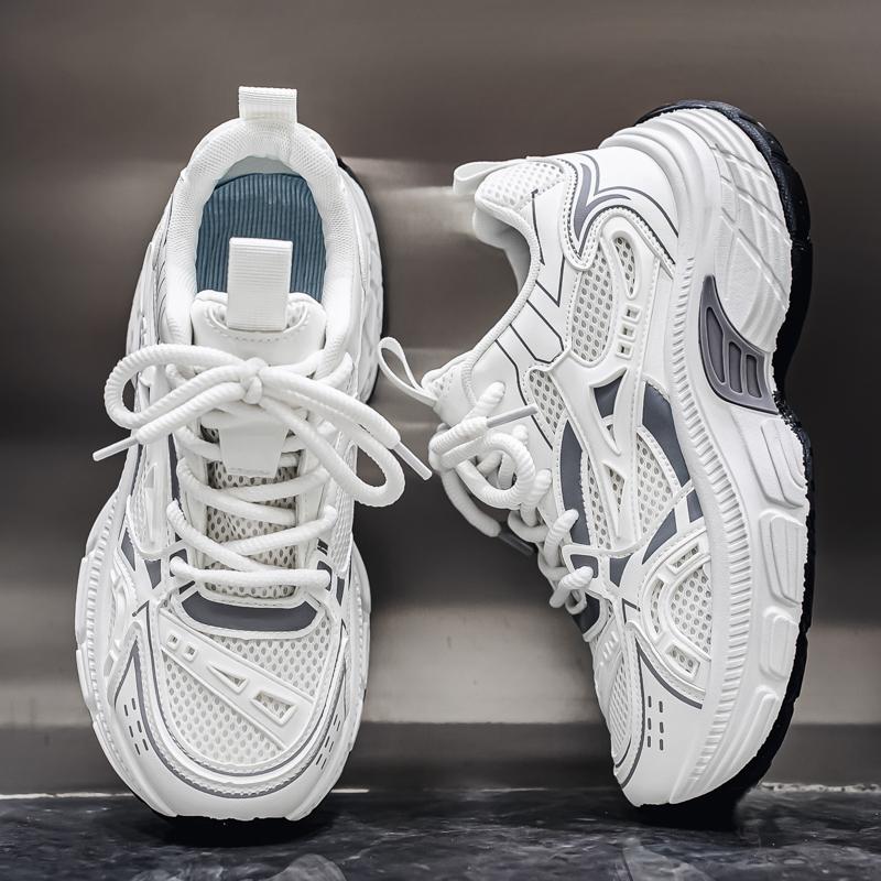 New Fashion New Men's Fashion Casual Low Top Sports Shoes Students Thick Sole Comfortable Sneakers Boys Male Classic Breathable Basketball Shoes