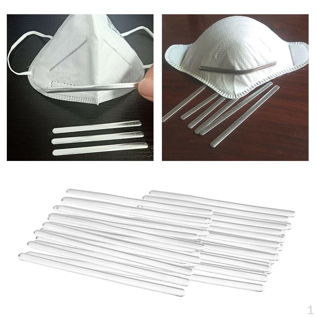 100 Wire Nose Clip 90mm For Mouth Cover diy