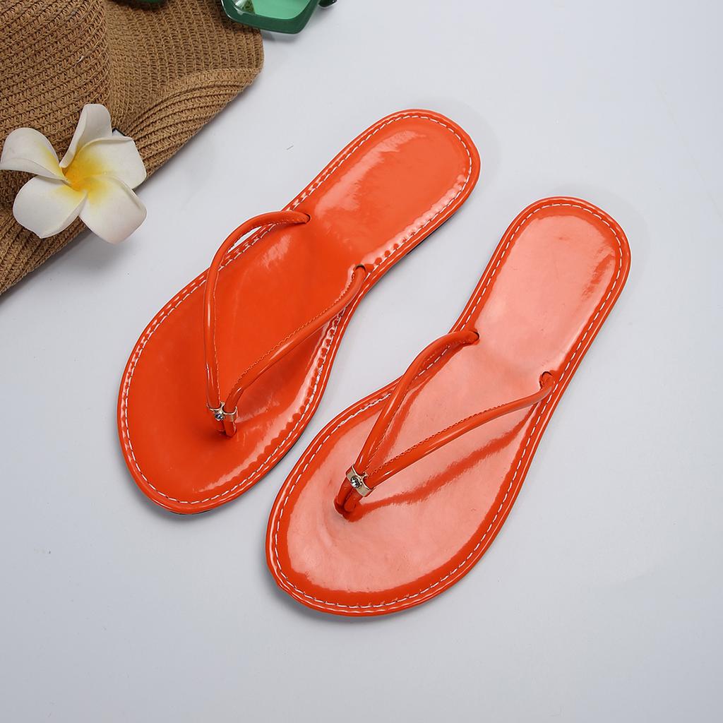 Fashion Women Slippers Fashion Solid Color Casual Slippers Summer Comfortable Women Shoes Beach Home Flat Simple Sandals Slides Women