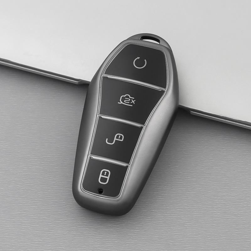 BYD Key Cover for Tang EV, Song, Qin PLUS/DMI, Destroyer 05, Dolphin, Han, E2/E6 Models