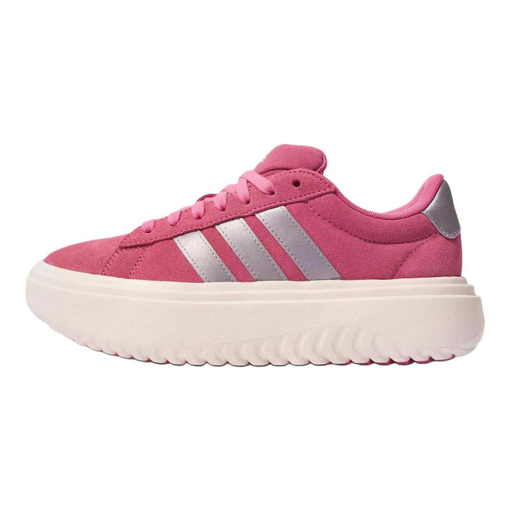 Adidas GRAND COURT PLATFORM Low top Tennis Shoes Women's Pink KI5138