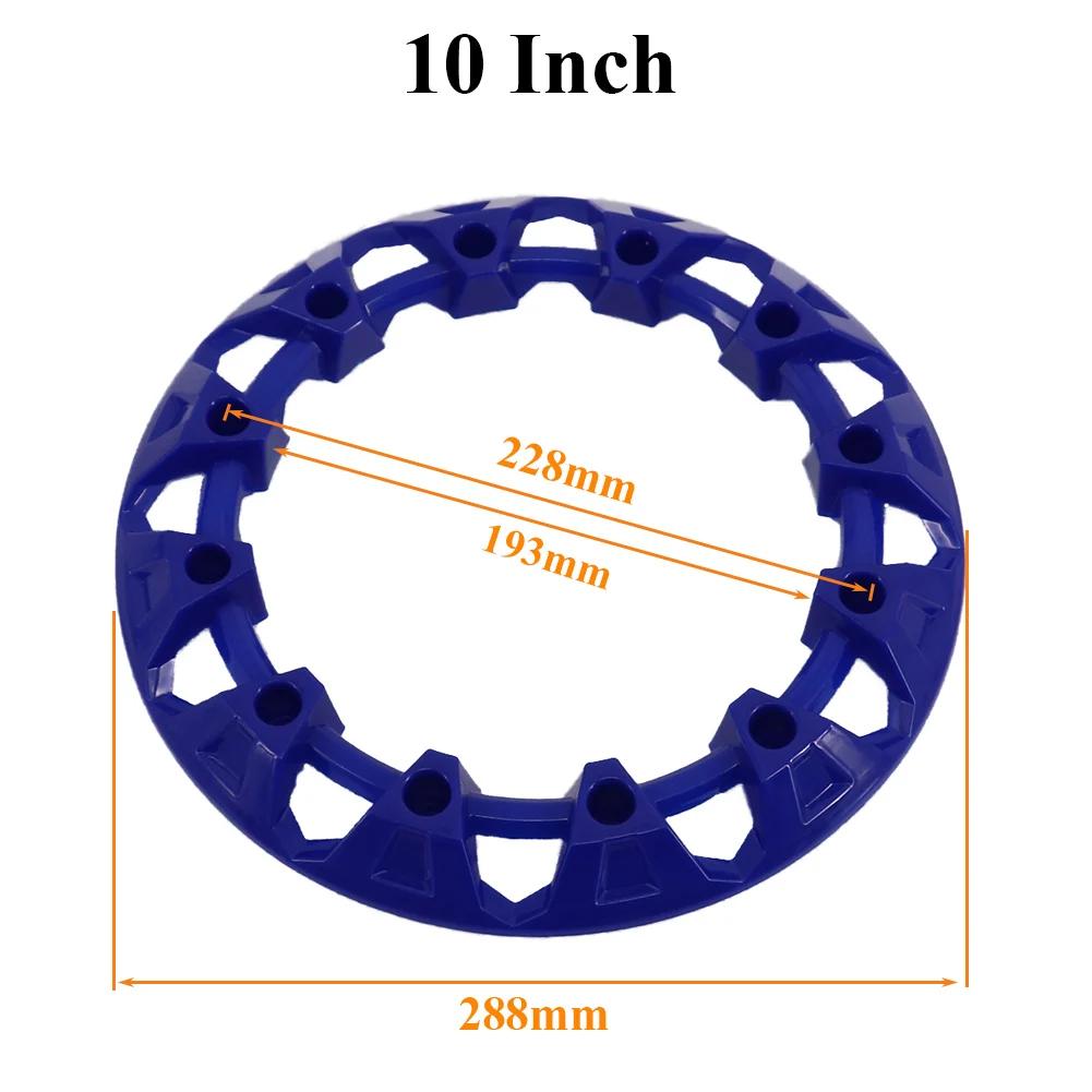 2PCS 4PCS 8-inch ATV Wheel Trim Hub Protection Decor Rim Cap Universal Vehicle All Terrain Wheel Plastic Cover For 8inch Tires