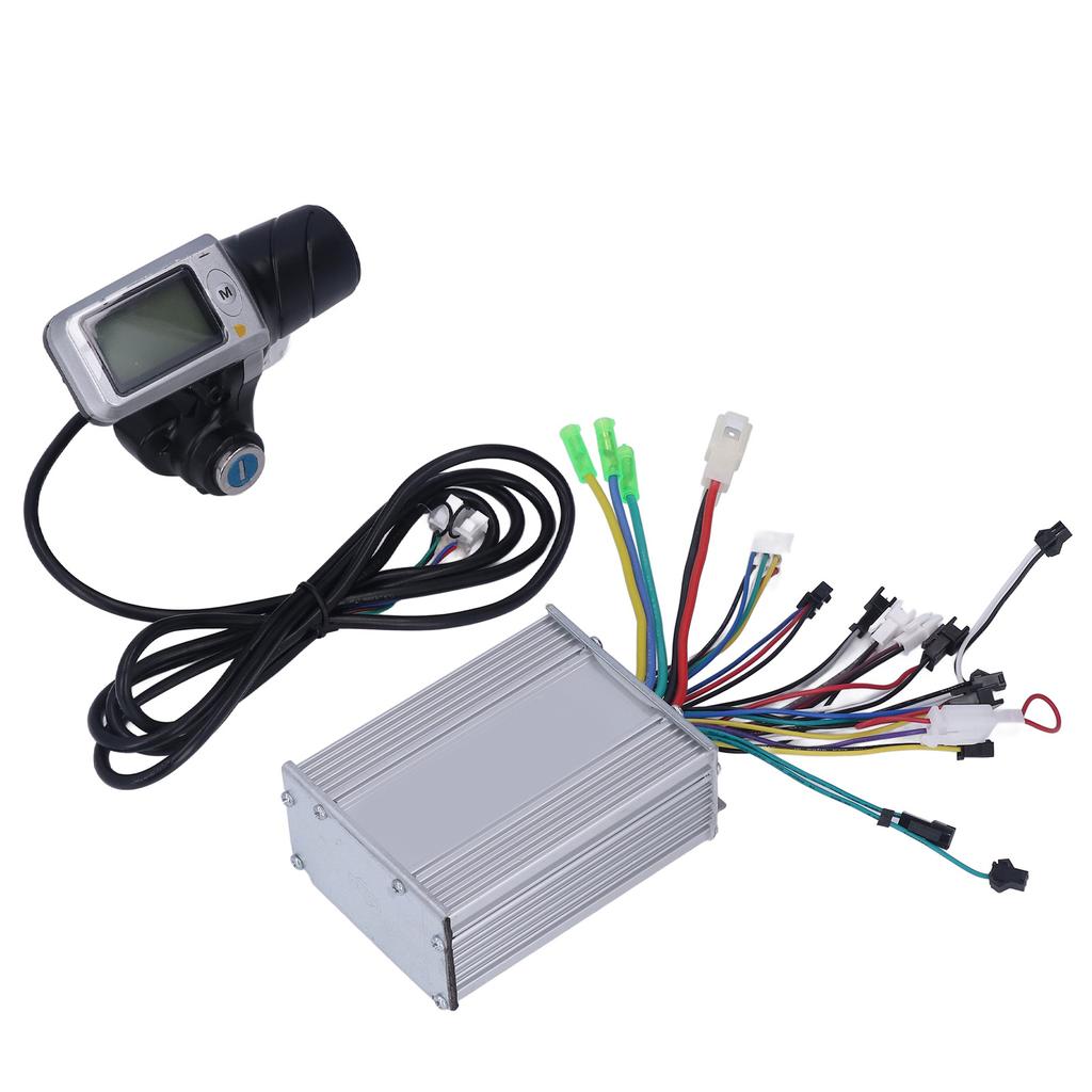 Electric Bicycle Controller Kit 36V 48V 450W Brushless Motor Controller LCD Display Speed Control Throttle Grip Kit