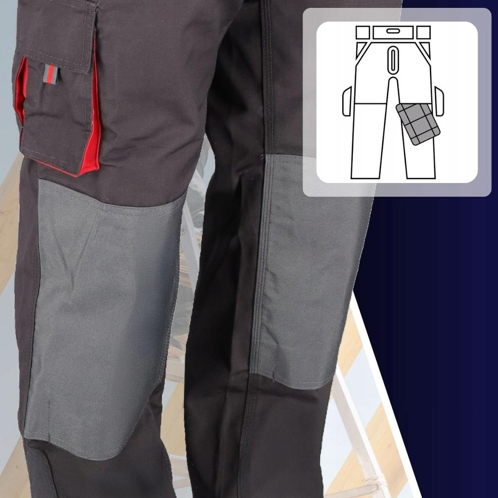 Dedra Long Protective Bigbangs Work Trousers Size /56 Men' 1 Pc