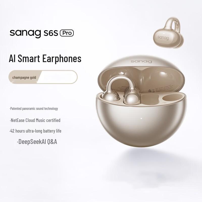 Sena S6S Pro Open-Ear Clip-on Sports Earbuds