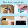 Embossing Label Tape Waterproof Embossing Tape Embossing Labels Easy to Use for Labeling Machine