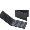 Compact Triple-System Folding Bluetooth Keyboard with Silent Typing and Rechargeable Battery