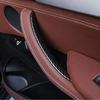 Set Carbon Fiber Look Car Interior Door Handle Cover For BMW X5 E70 2008-2013