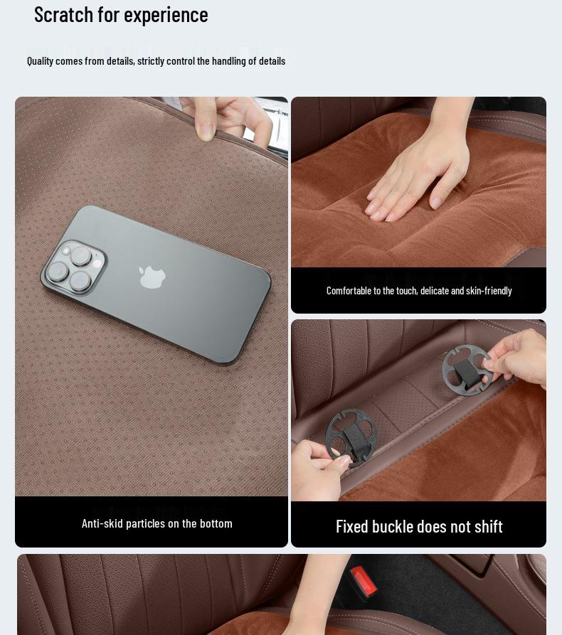 Mercedes-Benz E300L C260L GLC300L Winter Fleece Seat Cushions