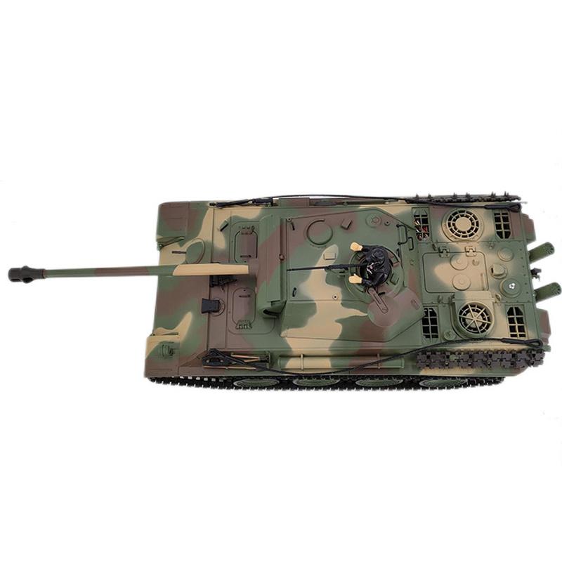 Kubingke Henglong 3879-1 German Leopard 1/16 Electric Remote Control Main Battle Tank Model.