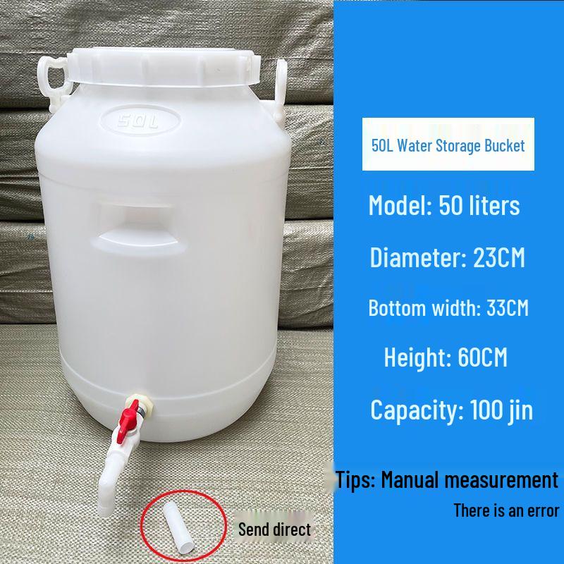 Hanyou 50L Eco-Enzyme Plastic Storage Bucket 50L