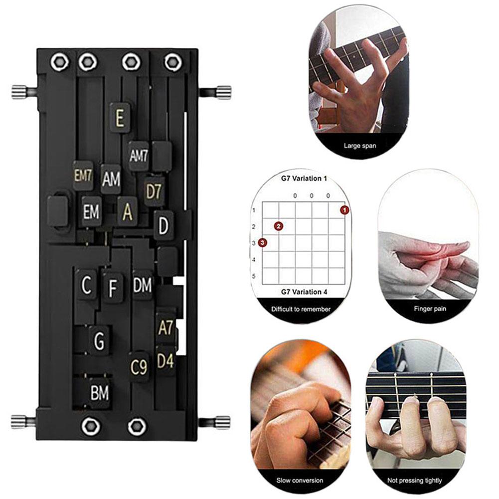 Guitar Chord Learning Tool Chord Learning Aid Guitar Aid Chord Trainer Chord Learning System Guitar Accessories Guitar Trainer