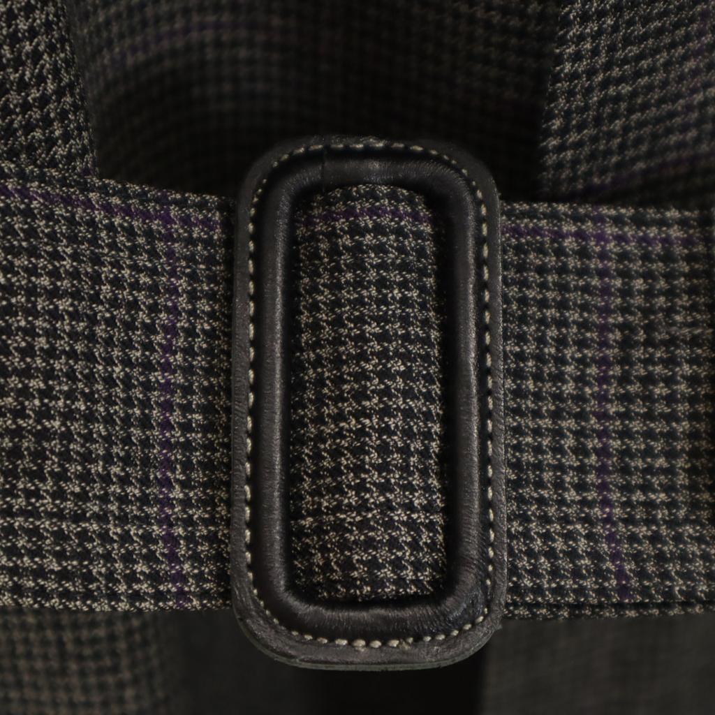 Y’s for men Made in Japan wool Houndstooth Pattern Stainless collar coat Men's Used