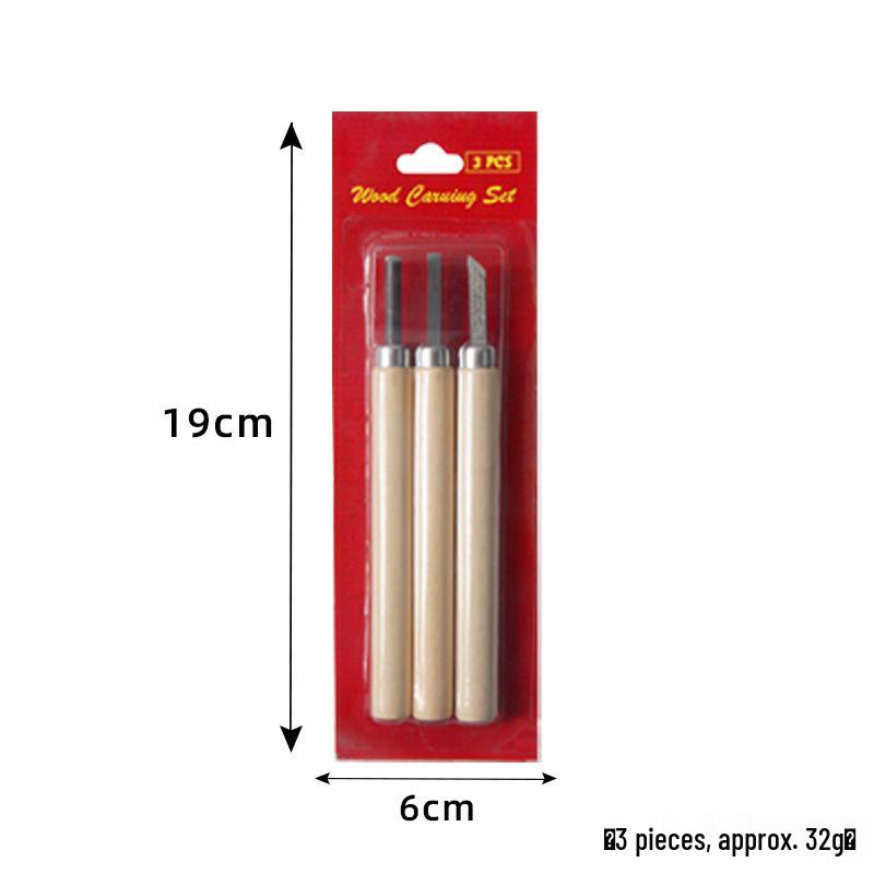 Набор ножей для резьбы по дереву: 12-штучный набор ручных инструментов для резьбы по дереву и изготовления штампов