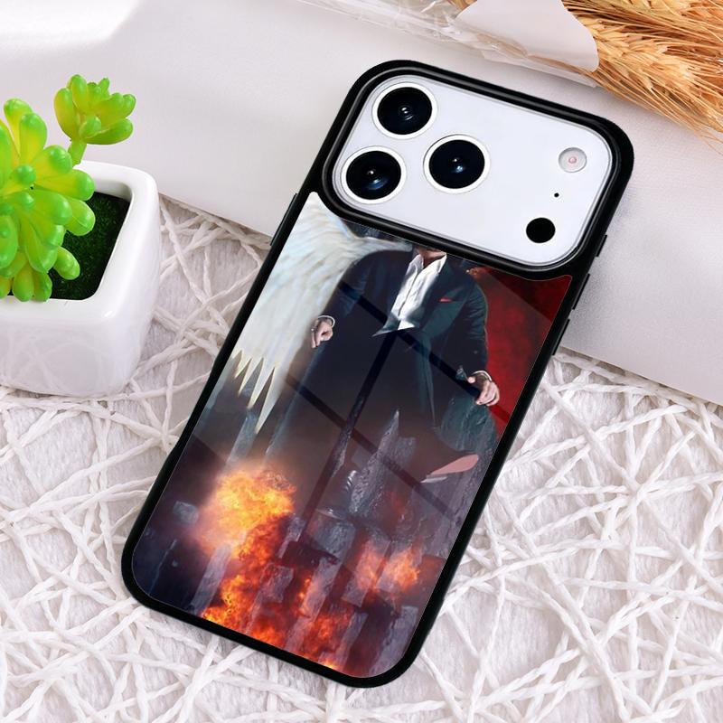 TV Series Lucifer Shockproof Phone Case for iPhone 17 Air 16e 15 11 12 14 13 Pro Max Cover Coque