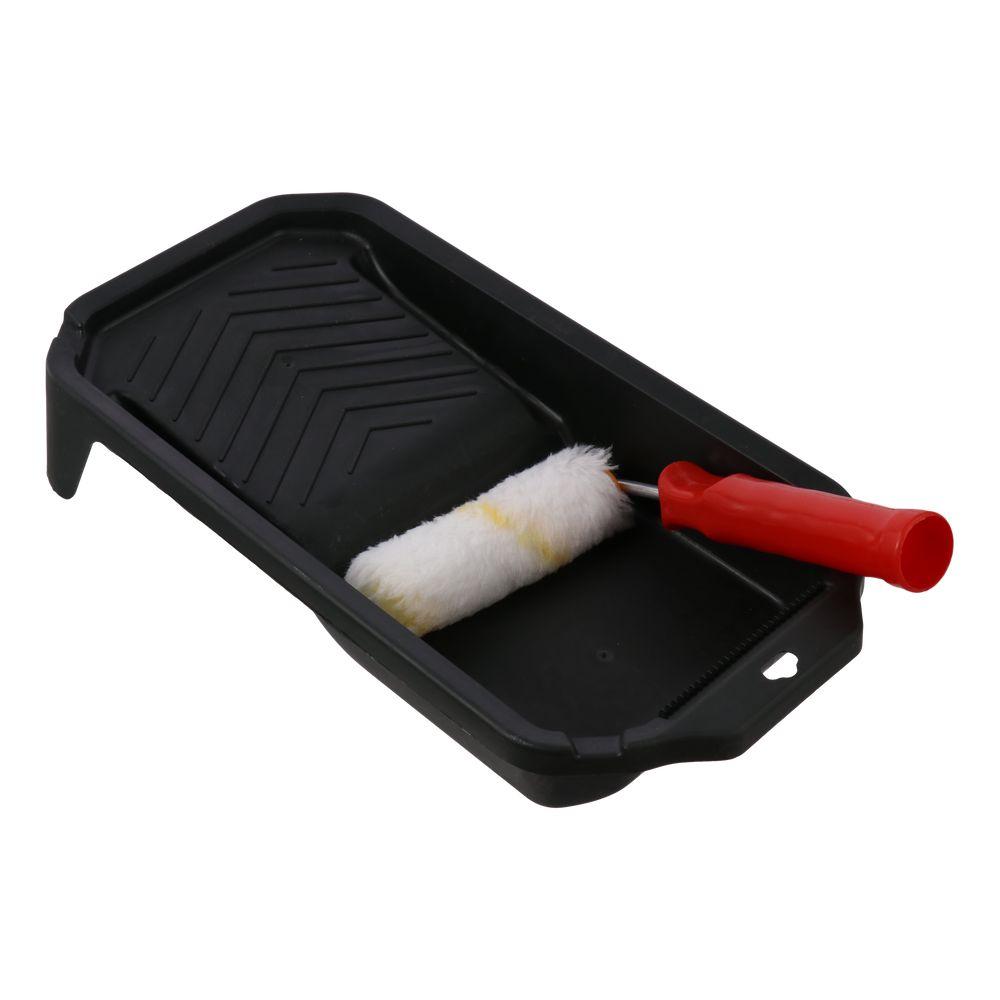 

2шт 4-дюймовый набор аппликаторов для клея, силиконовый резиновый разбрасыватель клея с лотком для клея, деревообработка