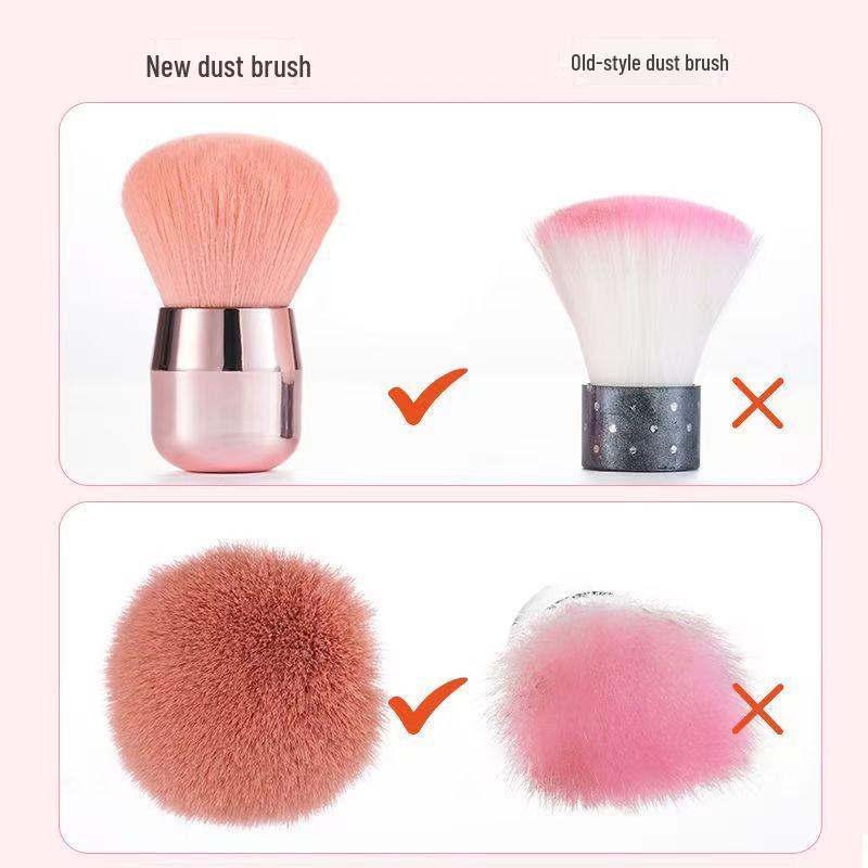 Portable Soft Bristle Makeup Brush for Blush & Loose Powder