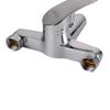 Modern Single-Handle Zinc-Alloy Bidet Shower Bathtub Faucet Suite Thermostatic Rain Soft Spray Patterns Polished Chrome Wall