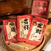 6PCS/SET Snake Pattern Red Envelopes Cartoon Hong Bao Calligraphy Red Pocket  Chinese New Year