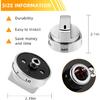 AMI PARTS (5 Pack) AEZ73453509 Oven Range Stove Knobs Fit for LG Stove Knob LRG3095ST LRG3091ST LDG3036ST LRG3194ST, Replaces 2347547 AEZ72909008