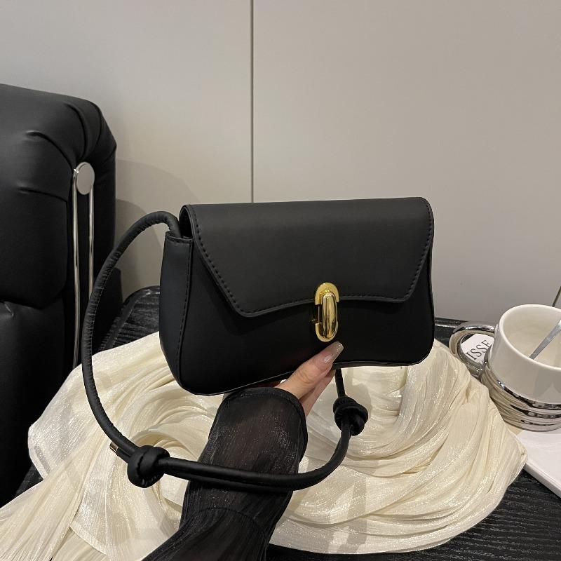 Shoulder bag women's simple commuter women's bag fashion messenger bag niche versatile small square bag underarm bag