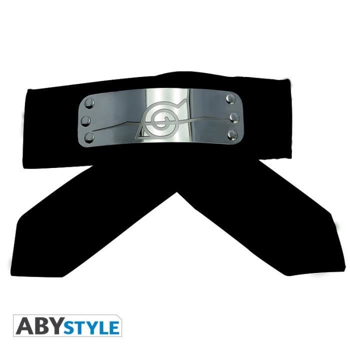Bandeau Anti Konoha Naruto Shippuden ABYSTYLE Noir