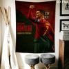 Ronaldo'S Pride Portugal'S Soccer Legend Bedding 1 Duvet Cover 2 Pillowcase Without Core Soft And Comfortable Christmas Birthday Gift
