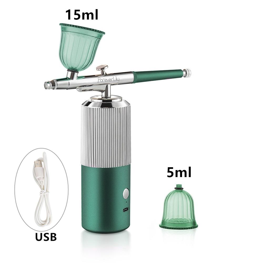 Mini Airbrush-Set für Gesichtshautpflege, Nägel, Airbrush-Make-up, Haarfärbemittel, Barber-Airbrush-Maschine, Kuchen-Gebäckmalerei, Spritzpistole