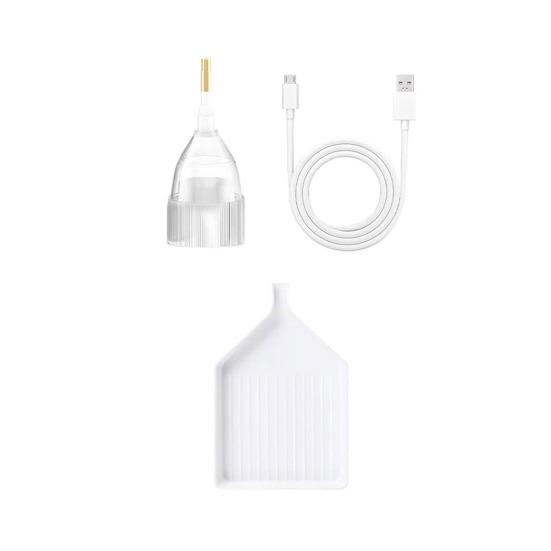 Electric Diamond Art Pen Vacuum Diamond Art Pen Wax-free Diamond Placement Pen for Beginners Pros Diamond Art Accessories