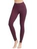 Rupa 3D Compression Yoga Compression Leggings for Beautiful Perfect for Size Long Length Leggings, Women's Pants, High-Waisted Legs, Buttocks, Wine,