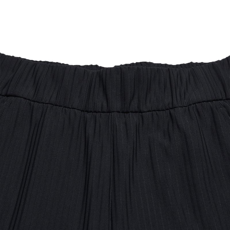 Fila White Fashion Classic Simple Basic Retro Casual Relaxed Versatile Comfortable Loose Straight Leg Knit Sports Pants Women bottoms F61W543601FNV