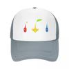 Pikmin Characters Cap Fashion Casual Mesh Baseball Caps Adjustable Hat Hip Hop Summer Unisex Baseball Hats Polychromatic