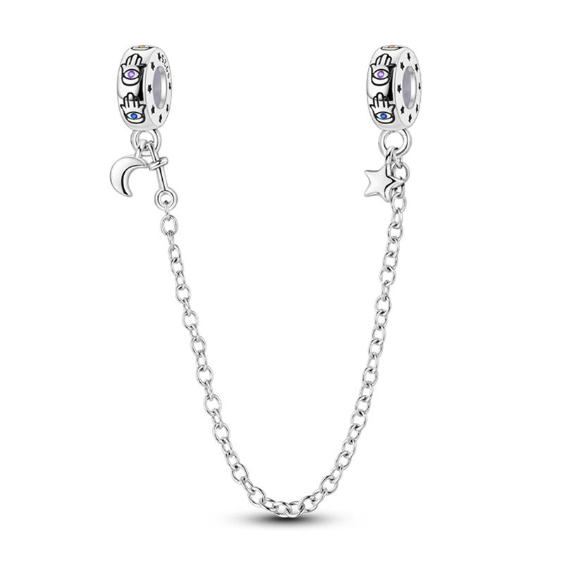 Newcopper Sparkling Zircon Devil'S Eye Horus' Eye Best Wishes Lucky Charms Beads Fit Pan Original Bracelets Diy Jewelry