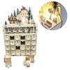 White 24 Day Countdown Calendar Christmas Digital Calendar Decorations Christmas Decorations Home Crafts Decorations