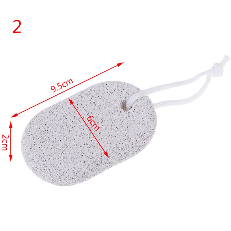 Natural Pumice Stone Foot File Foot Stone Brush Hard Skin Remover Pedicure Hand/Foot Care Tool Bathroom Products Foot File 2Size