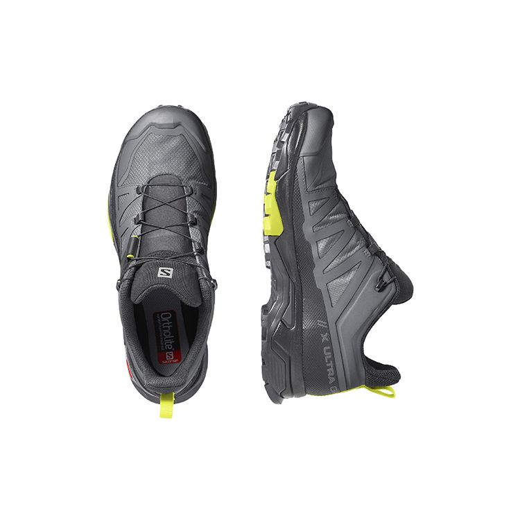 SALOMON X Ultra 4 Gore-Tex Comfortable Durable Low-Top Outdoor Shoes Men Shoes Black 416229