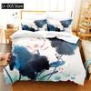 Lnk Painting Bedding Set Duvet Cover Set 3d Bedding Digital Printing Queen Size Bedding Set Fashion Design