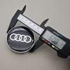 4pcs Car Emblem Logo Badge Wheel Center Cover For Audi A3 A4 A5 A6 A7 A8 Q2 Q3 Q5 Q7 Auto Hubcap Decoration Accessories