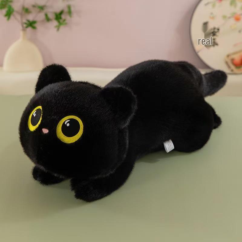 Large Long Cat Plush Hugging Pillow for Boys & Girls
