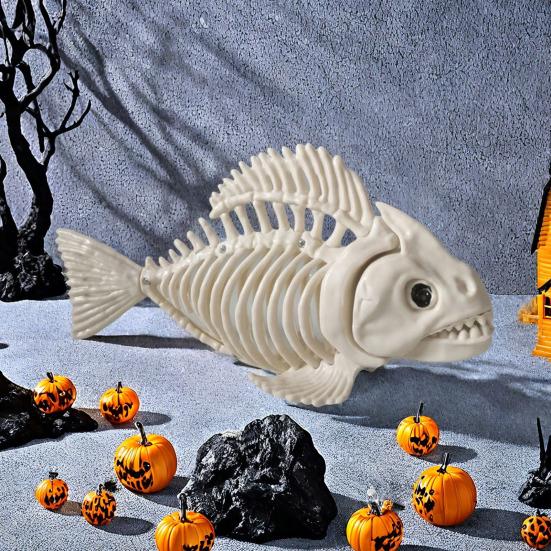 Schelete Animale Halloween Câine Liliac Broască Scorpion Păianjen Șarpe Șobolan Oase Schelete pentru Petrecere Halloween Casă Bântuită Decorațiune Scenă Cimitir