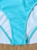 2025 New Women's Sporty Two-Piece Swimsuit: Boyleg Pants, Conservative, Fresh Style for Hot Springs