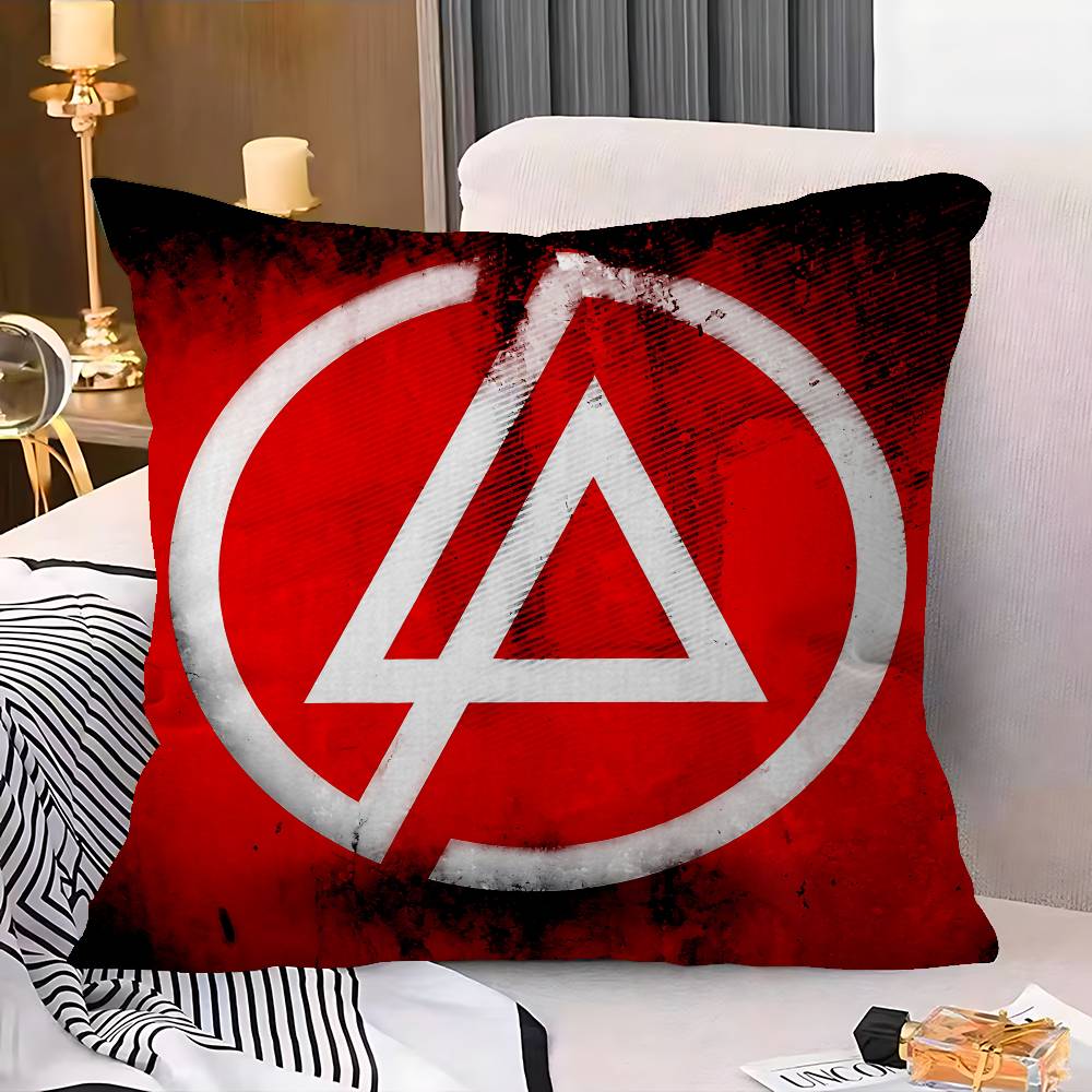 Band L-Linkin Cool P-Park Cushion Cover Inches Farmhouse Decor Home Throw Pillow Covers For Couch Decorations